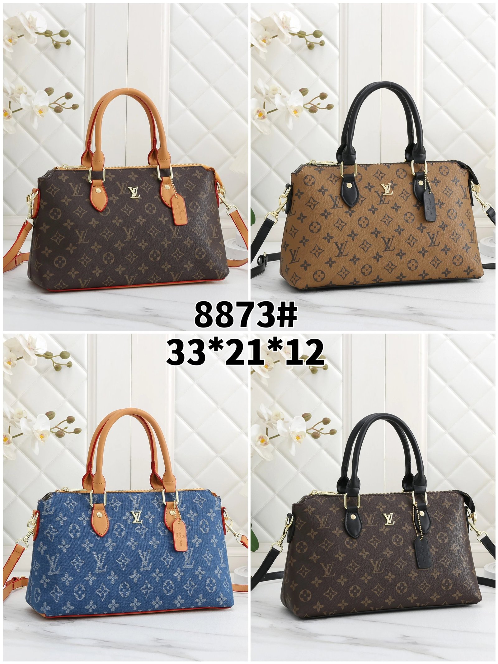 LV Bags【DX4-3】经典时尚皮革手提包