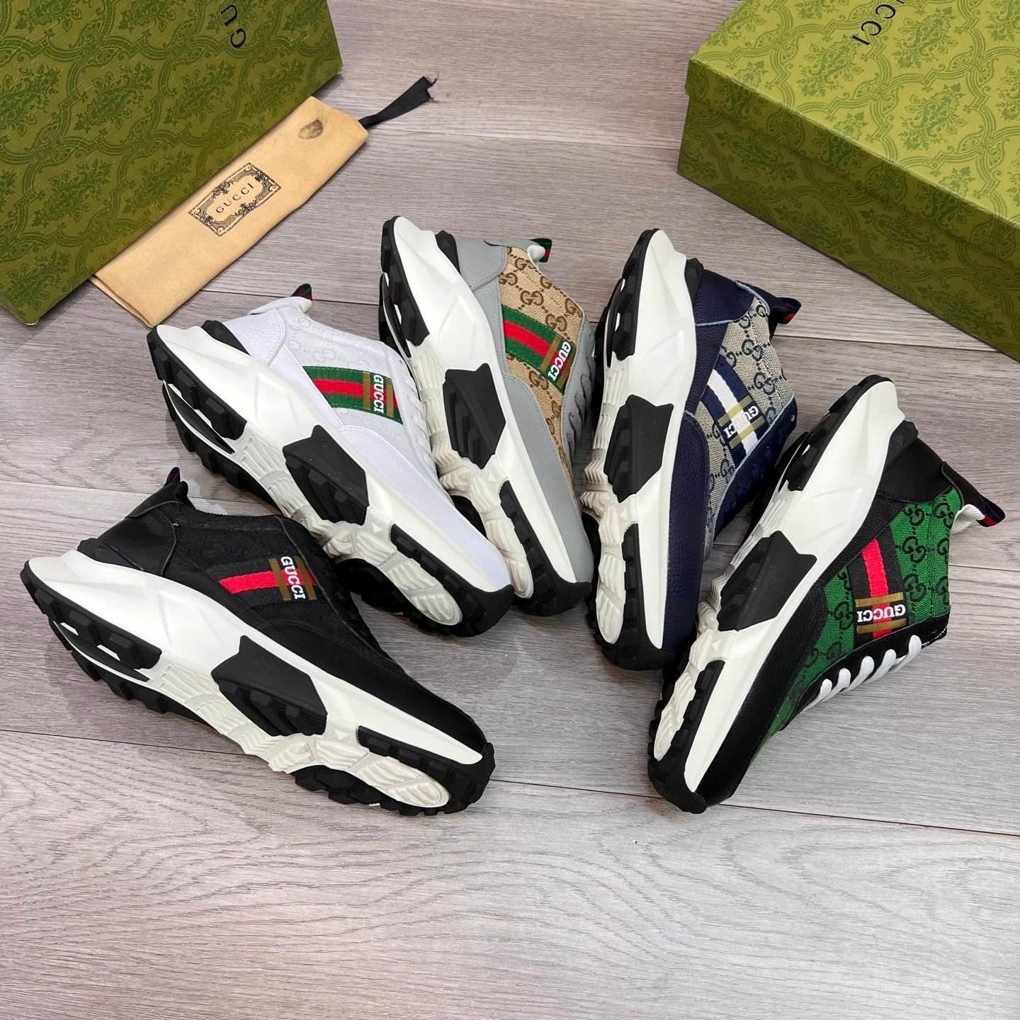 GUCCI SHOES【ABC27】新款休闲男鞋时尚百搭简洁