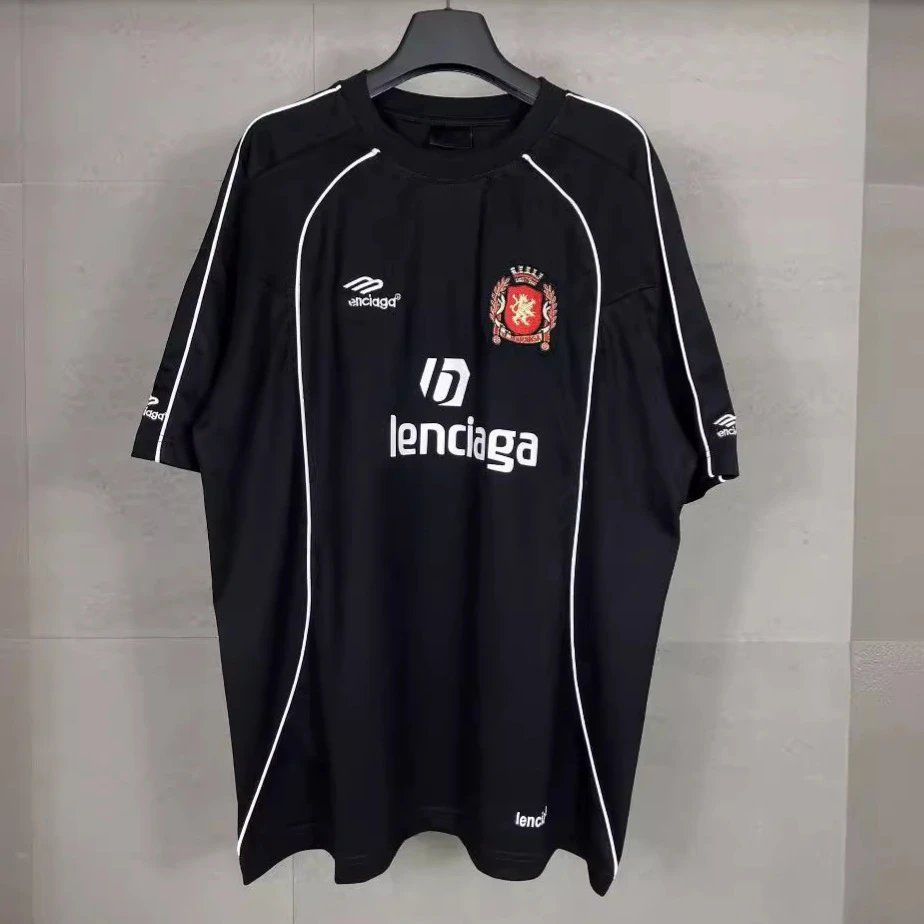 BALENCIAGA  T-shirt【DX3】足球刺绣印花