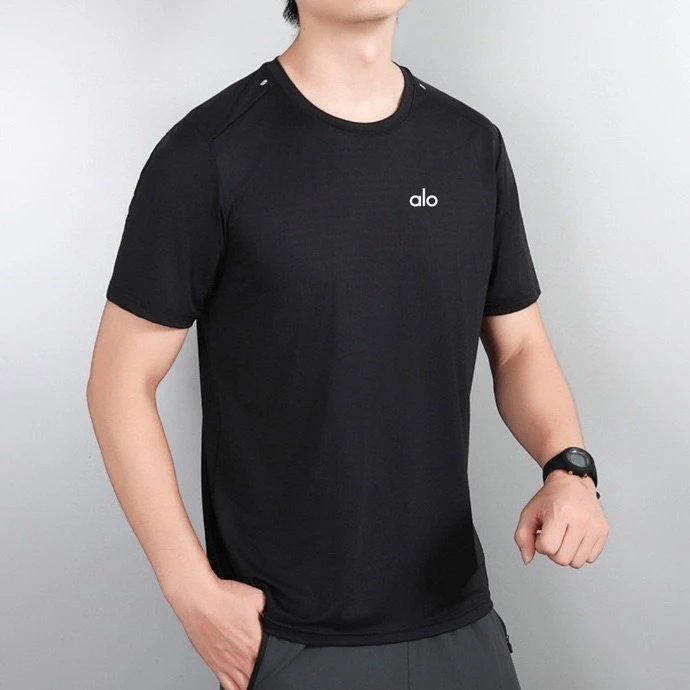 alo T-shirt【DX82-5】运动速干T恤夏季新品男