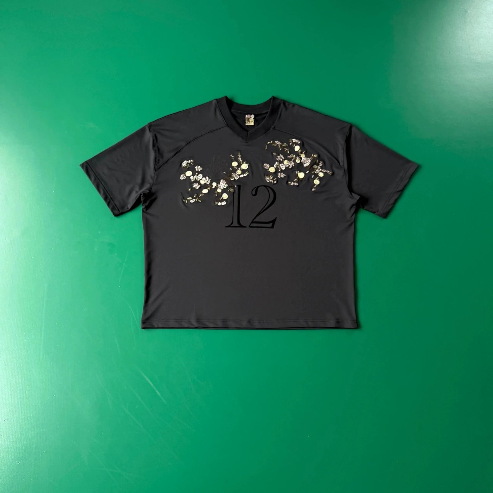 Derschutze T-shirt【DX243】印花清新v