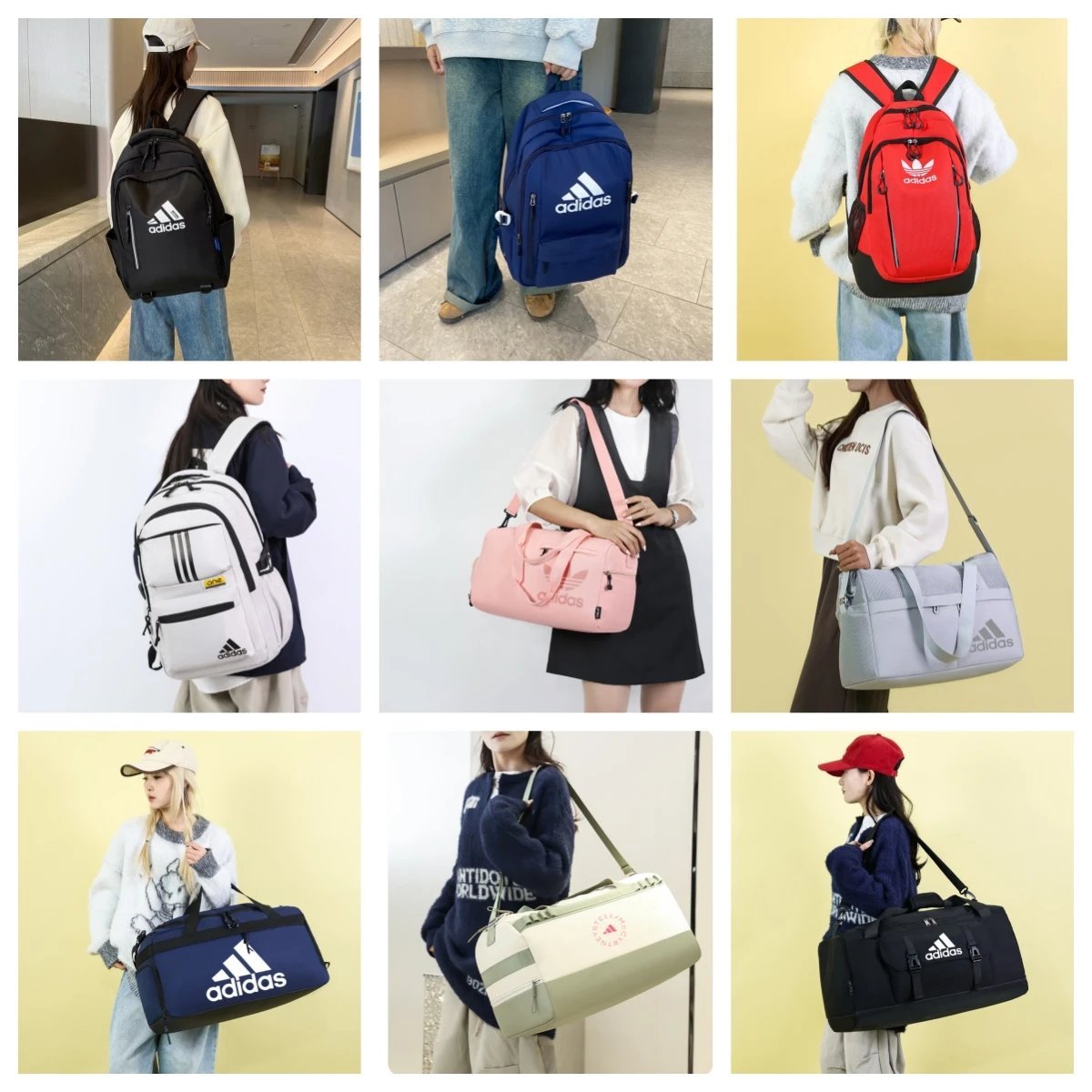 Sport Bag Bags【ABC8-1】经典时尚休闲运动
