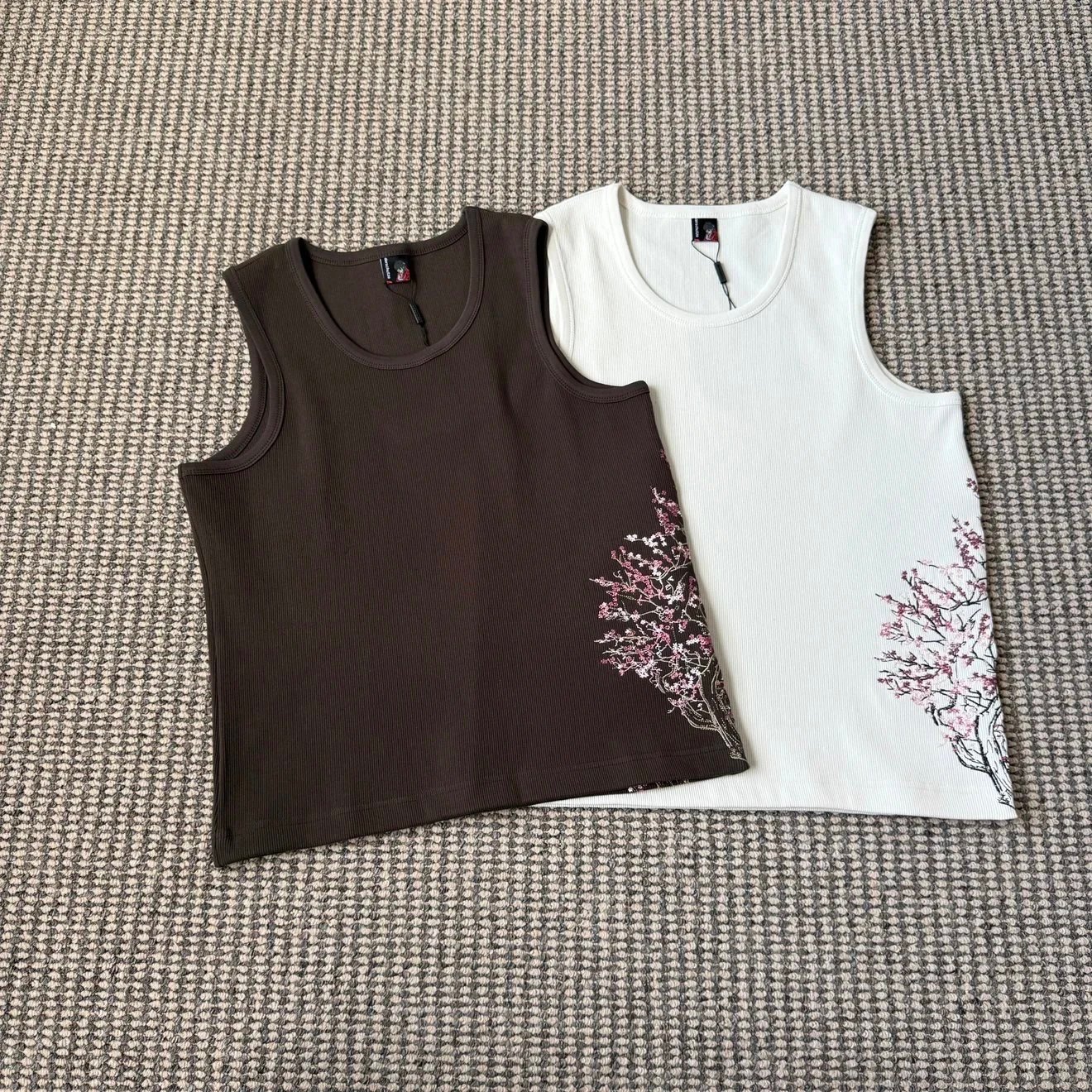 Derschutze T-shirt【DX243】樱花背心